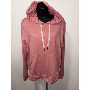 Members Mark Pullover Hoodie Women Large Soft Lightweight Pink